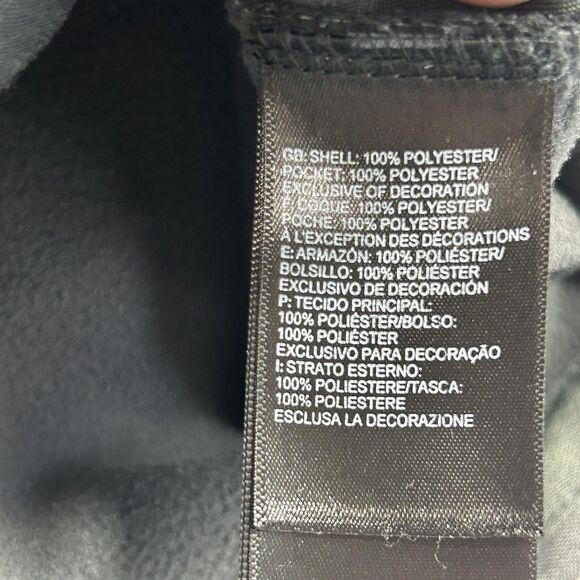 The North Face Softshell Jacket Womens Large Gray Fleece Lined Full Zip - Picture 5 of 15